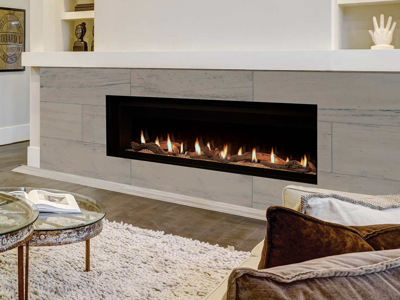 Superior DRL6000 Series 72" Direct Vent Linear Fireplace, Natural Gas (DRL6072TEN) (F4391)