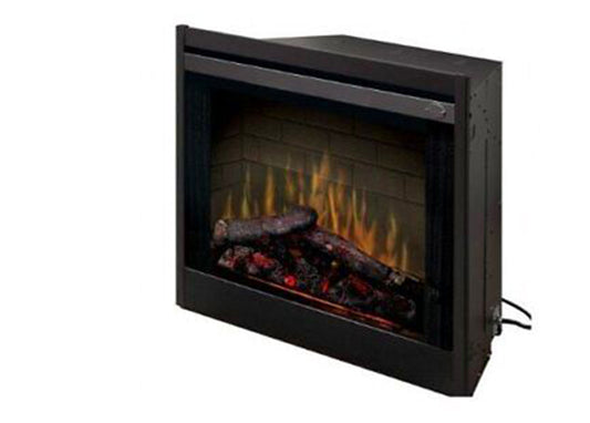 Dimplex Deluxe 33 Built-In Traditional Fireplace with PuriFire, Electric (BF33DXP)