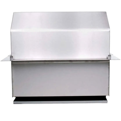 Fm- Ss 24x18 Charcoal Post Mount Bbq