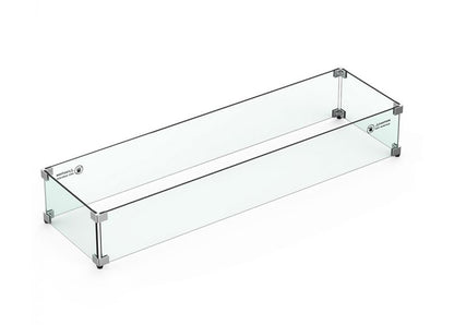 Glass Wind Guard For 36" Linear Burner'