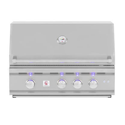 Summerset TRL 32" Built In 3 Burner Grill with Rotisserie, Propane (TRL32-NG)