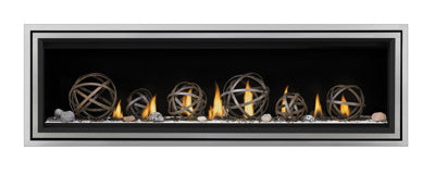 Napoleon Vector 62" Direct Vent Linear Fireplace with Electronic Ignition, Natural Gas (LV62N)