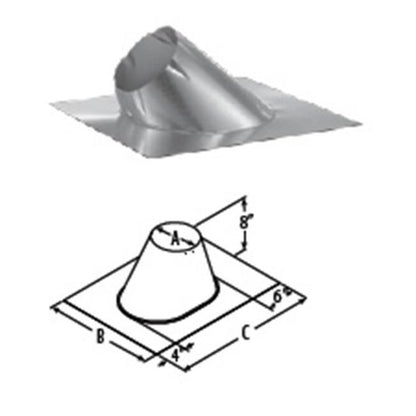 Adjustable Roof Flashing 7/12 - 12/12