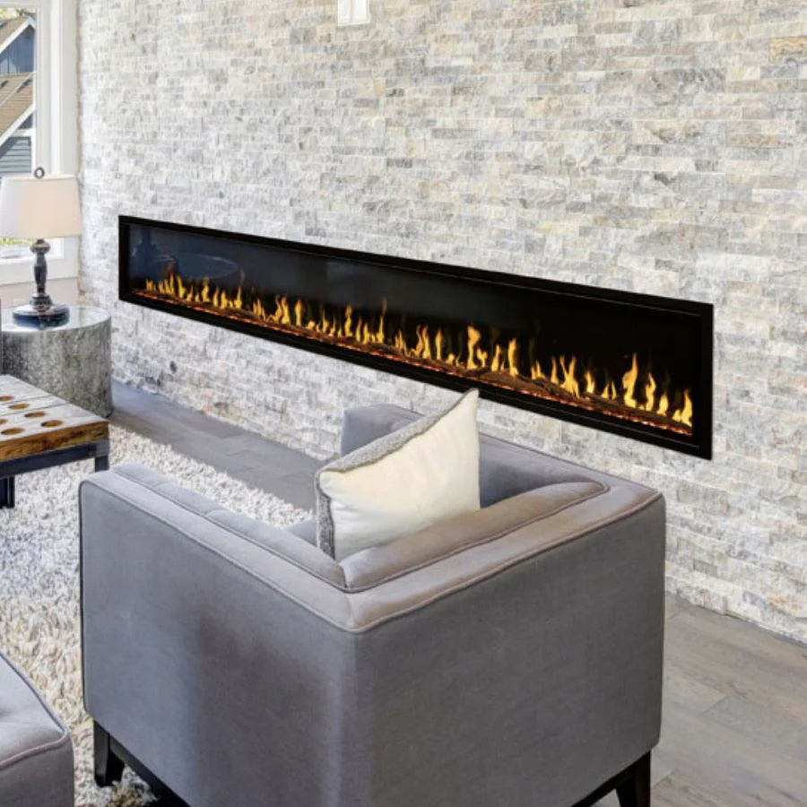 Modern Flames Orion 100" Multi-Sided Electric Fireplace with Heliovision (OR100-MULTI)