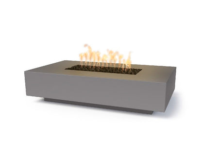 Contempo Rectangle Fire Table - Smoke Color (Natural Gas)