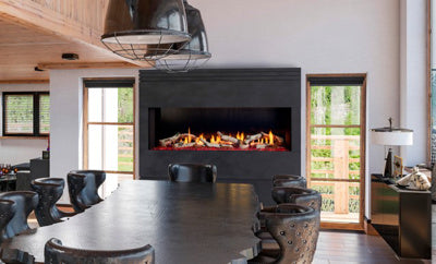 HEAT & GLO (PRIMO-II 72)" SINGLE SIDE DIRECT VENT GAS FIREPLACE TOP VENT WITH INTELLIFIRE TOUCH