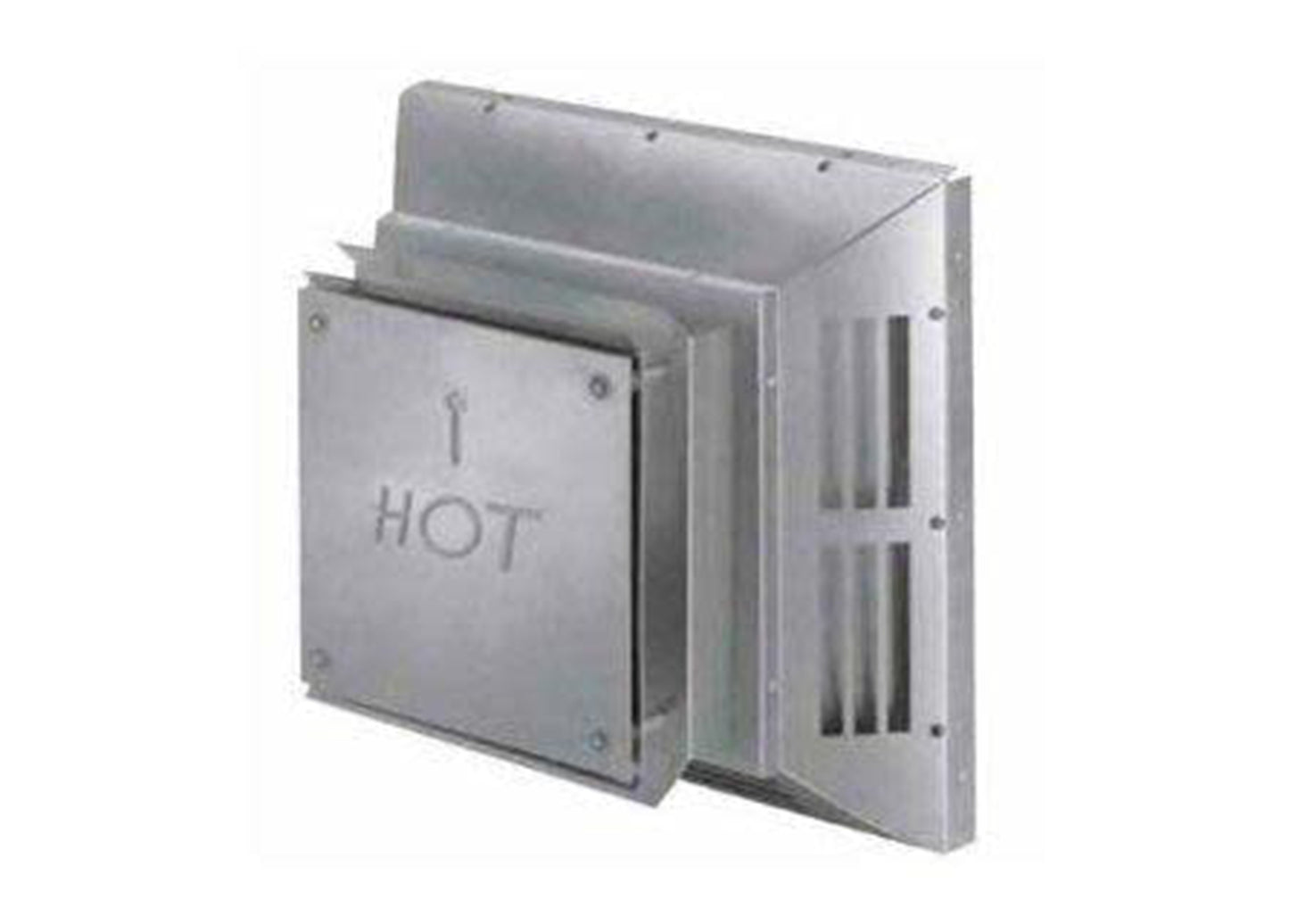 Square Horizontal Termination Direct Vent (5x8)