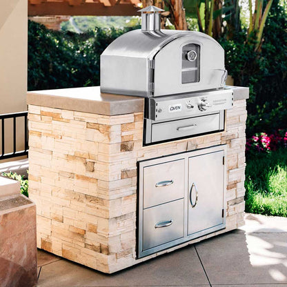 Summerset Built-In Countertop Outdoor Pizza Oven, Propane  (SS-OVBI-LP)