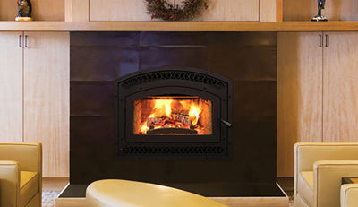 Superior 37 EPA Certified Wood Burning Fireplace, White Stacked Brick (F4482) (WCT6920WS)