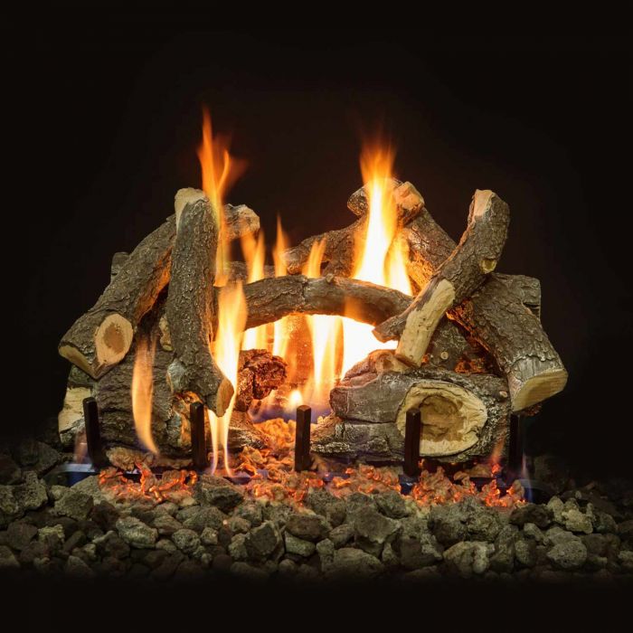 Grand Canyon Gas Logs Arizona Weathered Oak Charred 36" 10 Piece Gas Log Set