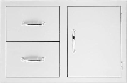 Summerset 2-Drawer/1-Door Combo, 42-Inch (SSDC2-42)