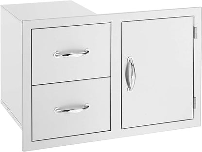 Summerset 2-Drawer/1-Door Combo, 42-Inch (SSDC2-42)