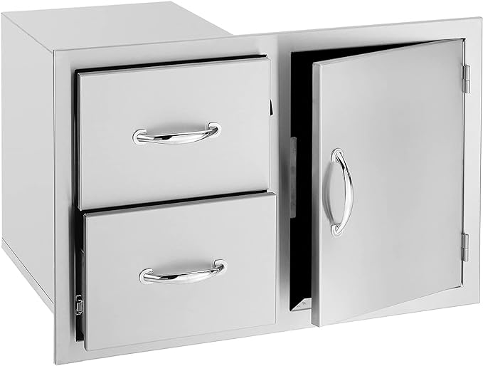 Summerset 2-Drawer/1-Door Combo, 42-Inch (SSDC2-42)