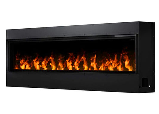 Dimplex 86" Opti-myst Linear Electric Fireplace w/Adj full color flame and Connect App control. (OLF86-AM)