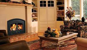 Superior 31" EPA Certified Wood Burning Fireplace, White Stacked Brick (F2846) (WCT6940WS)