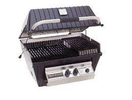 Broilmaster Deluxe Gas Grill- With Ss Single-Level  Grid, H Burner, Natural