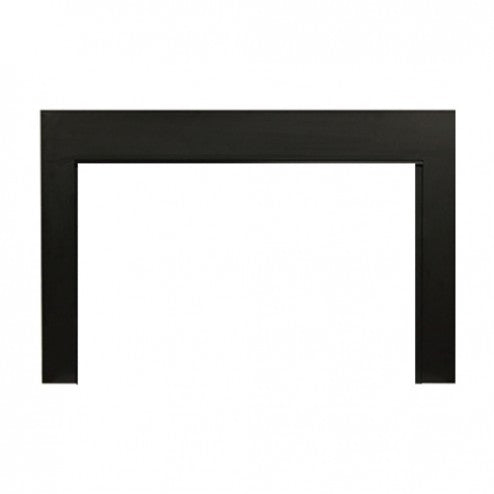 Metal Surround, 3-Sided, 1-Piece, (6x3x1), Matte Black (36 W x 24 H x 1 D)