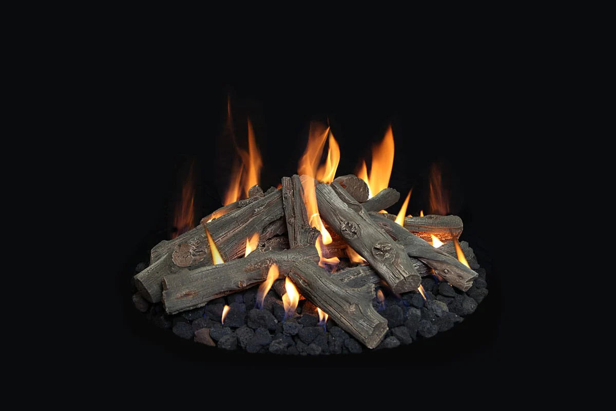 24 NG Tee-Pee Stack Burner Kit (Logs Not Included)