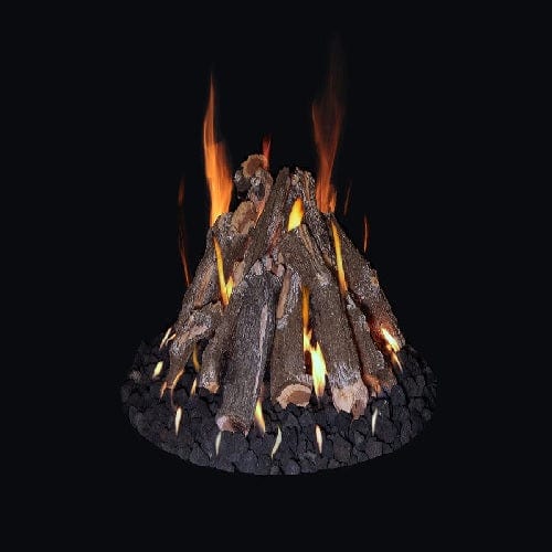 36 Ng Tee-Pee Stack Burner Kit With Wbecs (Logs Not Included)