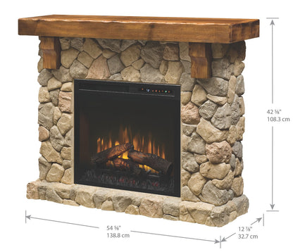 Dimplex Fieldstone Mantel