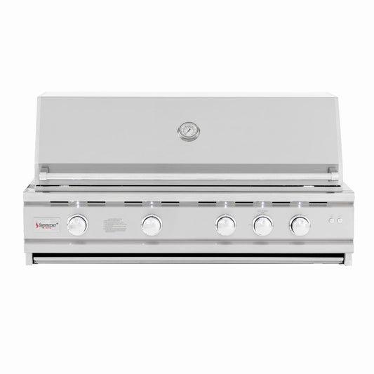 Summerset TRL Deluxe 44-Inch 4-Burner Built-In Propane Gas Grill With Rotisserie - TRLD44A-LP