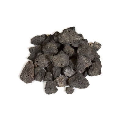 Black Volcanic Rock - 10 Lb Bag (Ranges From 5/8" To 1 1/2")