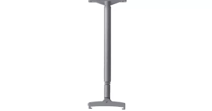 12" Silver Extension mounting pole for DLW heaters