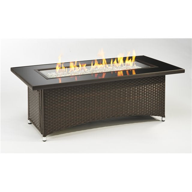 The Great Outdoor Great Room Balsam Montego Linear Fire Pit Table