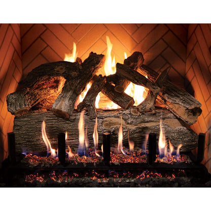 Grand Canyon Gas Logs Arizona Weathered Oak Jumbo 48 15 Piece Gas Log Set (JUMBOAWO48LOGS)