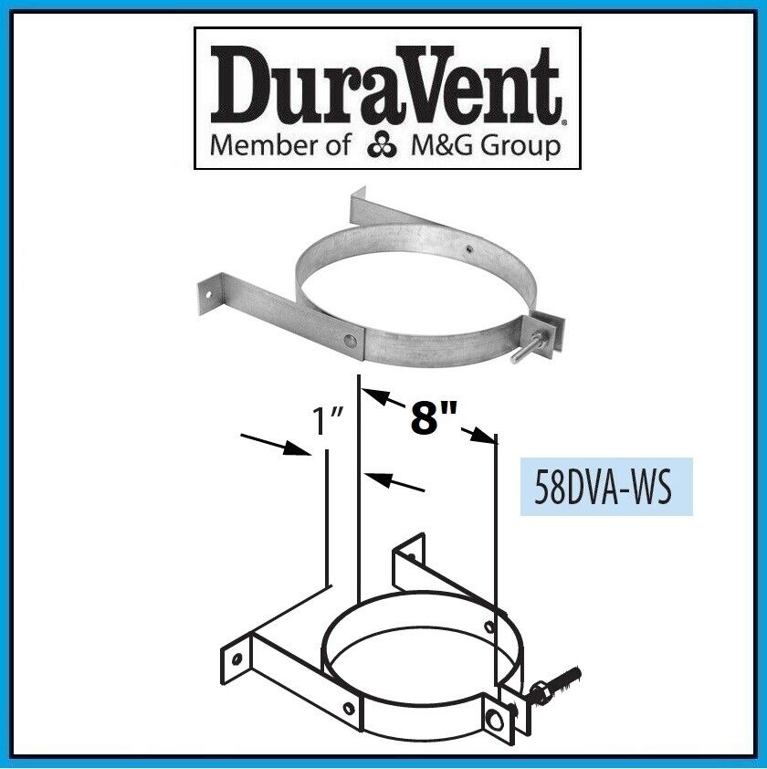 Wall Thimble (5x8) Direct Vent (1247)