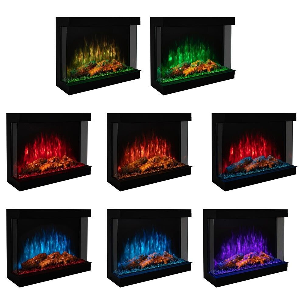 Modern Flames Sedona Pro Multi 36 Built-In Multi-Sided Fireplace, Electric (SPM-3626)