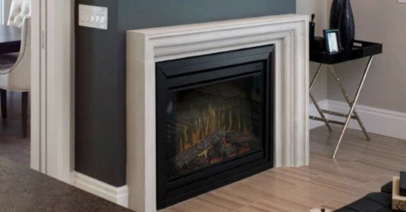 Dimplex Deluxe 33 Built-In Traditional Fireplace with PuriFire, Electric (BF33DXP)