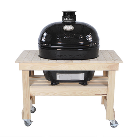 Primo Oval X-Large 400 Kamado Grill, Charcoal (PGCXLH)