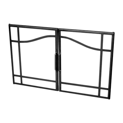 Dimplex 39” Black Glass Swing Door Kit for BF39 Fireplaces (BFSDOOR39BLK)