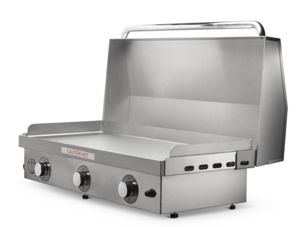 Le Griddle 41 Stainless Steel 3 Burner Griddle, Natural Gas or Propane (GFE105)