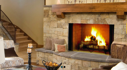 Majestic Biltmore 50 Radiant Wood Burning Fireplace With Traditional Refractory Lining (SB100)