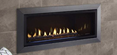 Jade 42 direct vent gas fireplace with IntelliFire Touch ignition system (NG