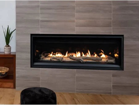 Superior DRL3500 Series 55" Direct Vent Linear Fireplace with Electronic Ignition, Natural Gas (DRL3555TEN)