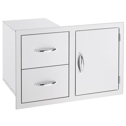 Summerset 33" Stainless Steel 2 Drawer and Access Door Combo (SSDC2-33)