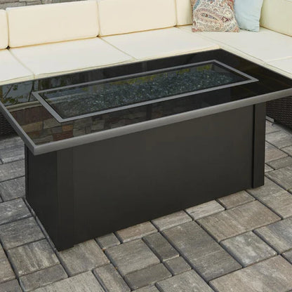 Outdoor Great Room Monte Carlo Linear Fire Pit Table