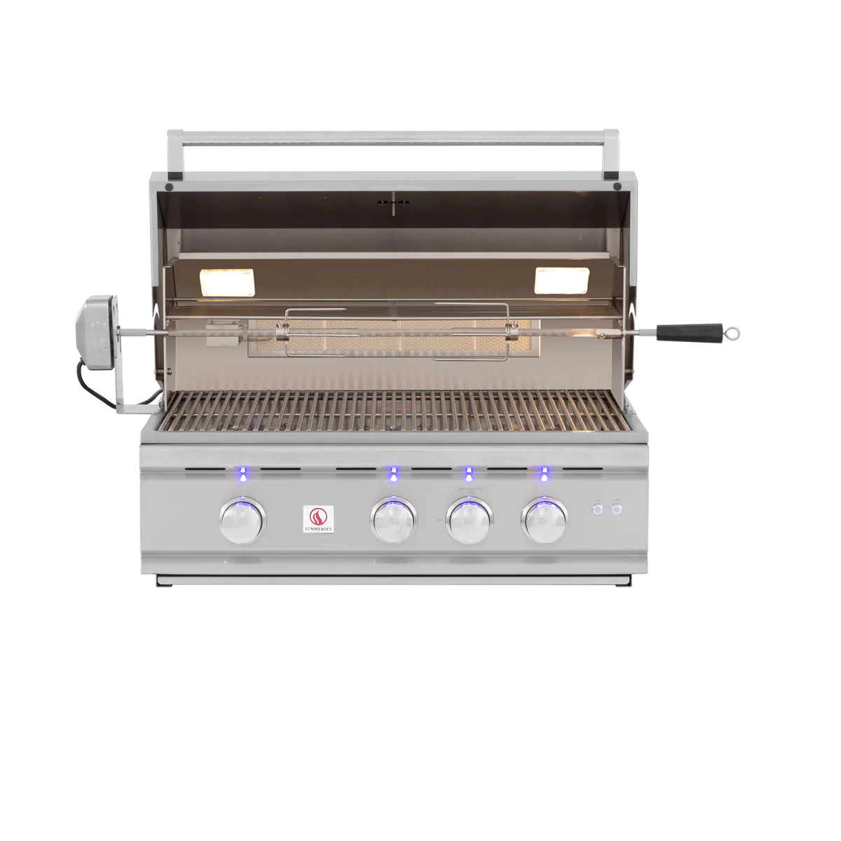 Summerset TRL 32" Built In 3 Burner Grill with Rotisserie, Propane (TRL32-NG)