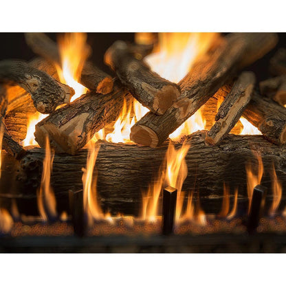 Grand Canyon Gas Logs Arizona Weathered Oak Jumbo 48 15 Piece Gas Log Set (JUMBOAWO48LOGS)