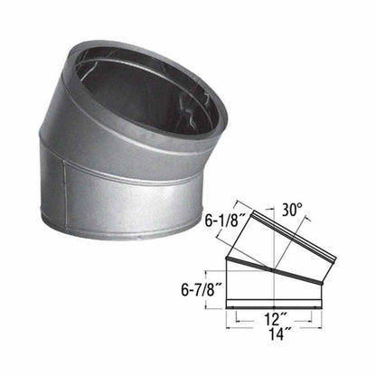 12 X 30 Duratech Elbow (99266)