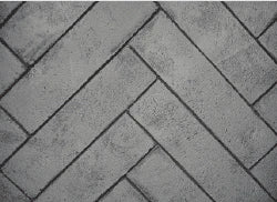 Liner - White Washed Herringbone Brick (Dvct36)