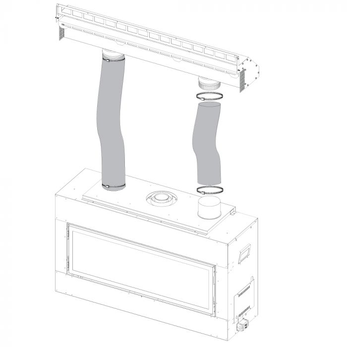 36 Gravity Heat Management (Includes 72 Plenum and 10 Flex)