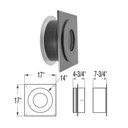 6 Wall Thimble Duraplus (9043N)