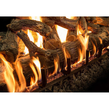 Grand Canyon Gas Logs Arizona Weathered Oak Jumbo 48 15 Piece Gas Log Set (JUMBOAWO48LOGS)