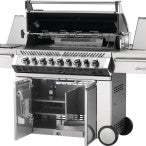 Napoleon Prestige Pro™ 665 Stainless Steel 5 Burner Grill with Infrared Side and Rear Burners, Natural Gas (PRO665RSIBNSS-3)