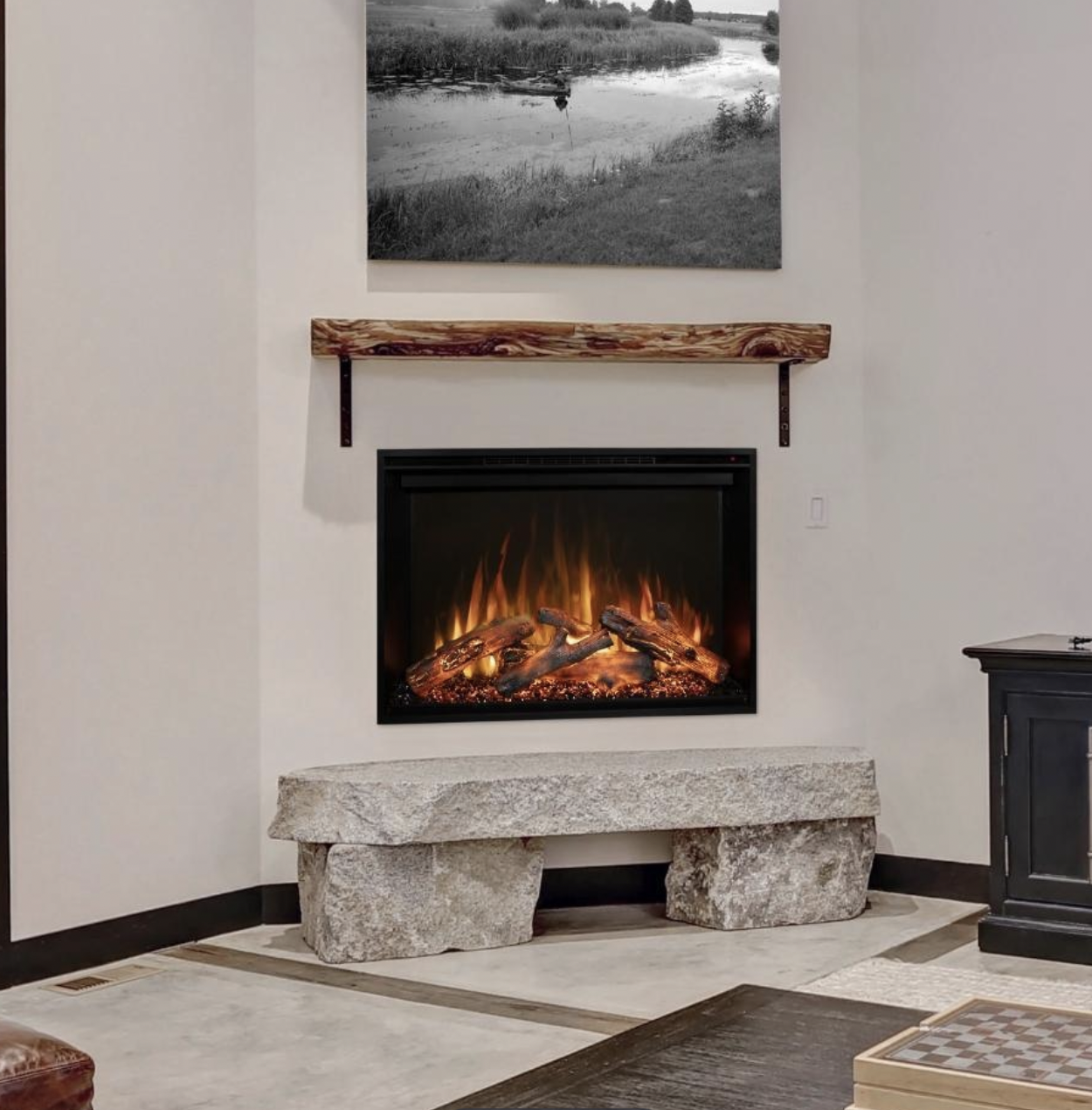 Modern Flames Redstone 26" Built-In Traditional Electric Fireplace (RS-2621)